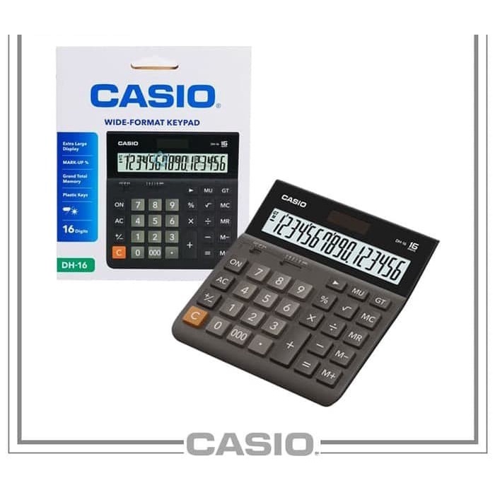 

Kalkulator Casio 16 Digit Dh 16