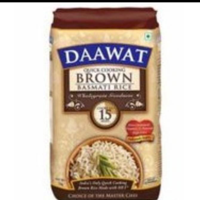 

paling diminati] DAAWAT BROWN BASMATI RICE 1 KG