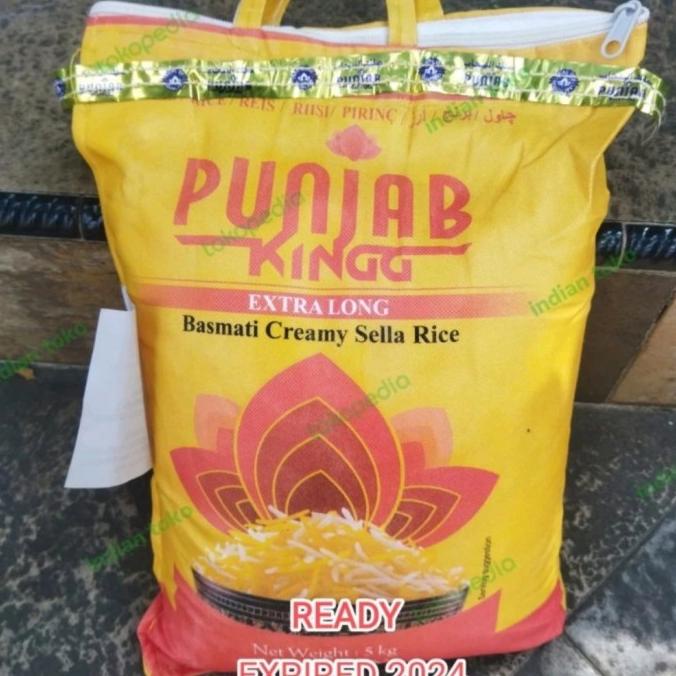 

_^_^_^] PUNJAB KING RICE BASMATI PACKING ORI 5 KG