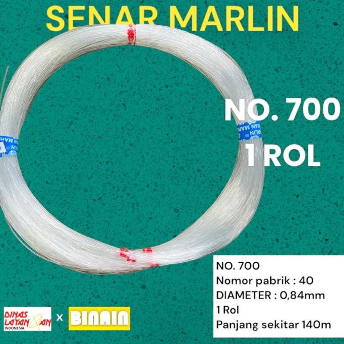 favorit] senar layangan bening cap ikan kakap dan cap marlin no 700