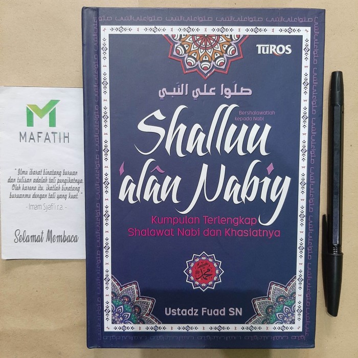 Ready  Buku SHALLUU 'ALAN NABIY Kumpulan Shalawat Sholawat Nabi & Khasiatnya ORIGINAL ASLI