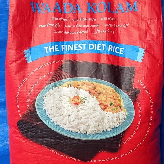 

Silahkan Order] OMSOM WAADA KOLAM DIET RICE / DIET RICE OF INDIA 5 KG