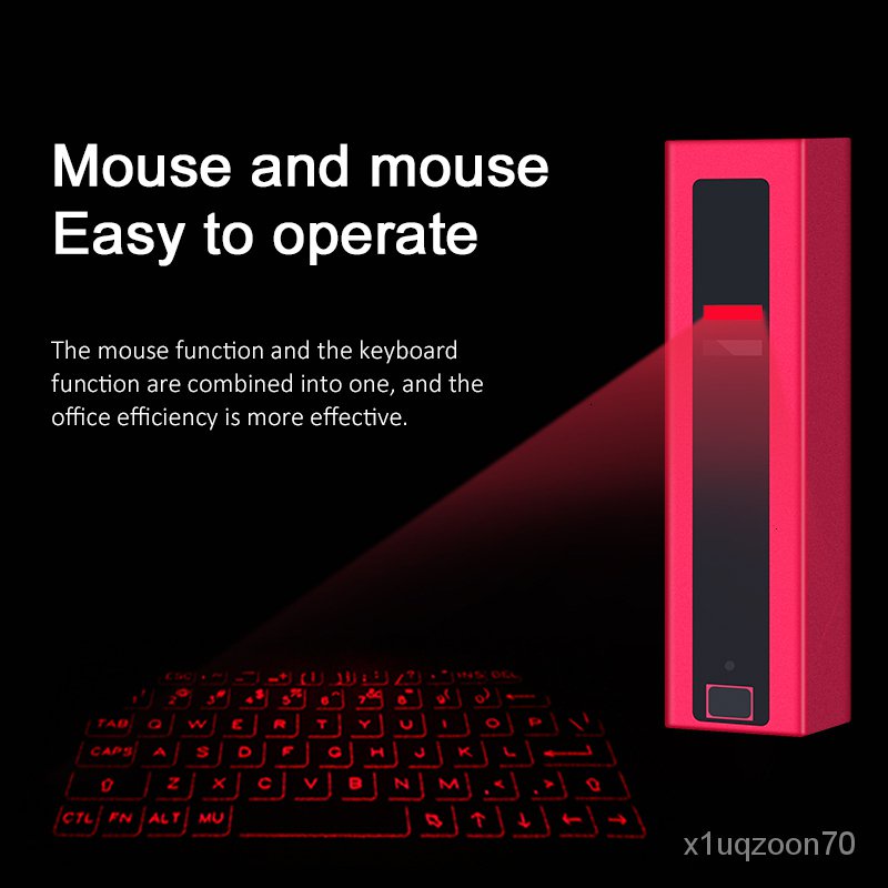 ✅&Wireless Bluetooth Keyboard Virtual Mini QWERTY Laser Keyboard Projection Portable Keypad For Xiao