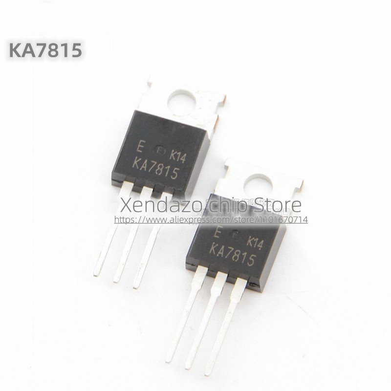 ✅&10pcs/lot KA7815 7815 TO-220 package Original genuine 15V Three-terminal voltage stabilizer