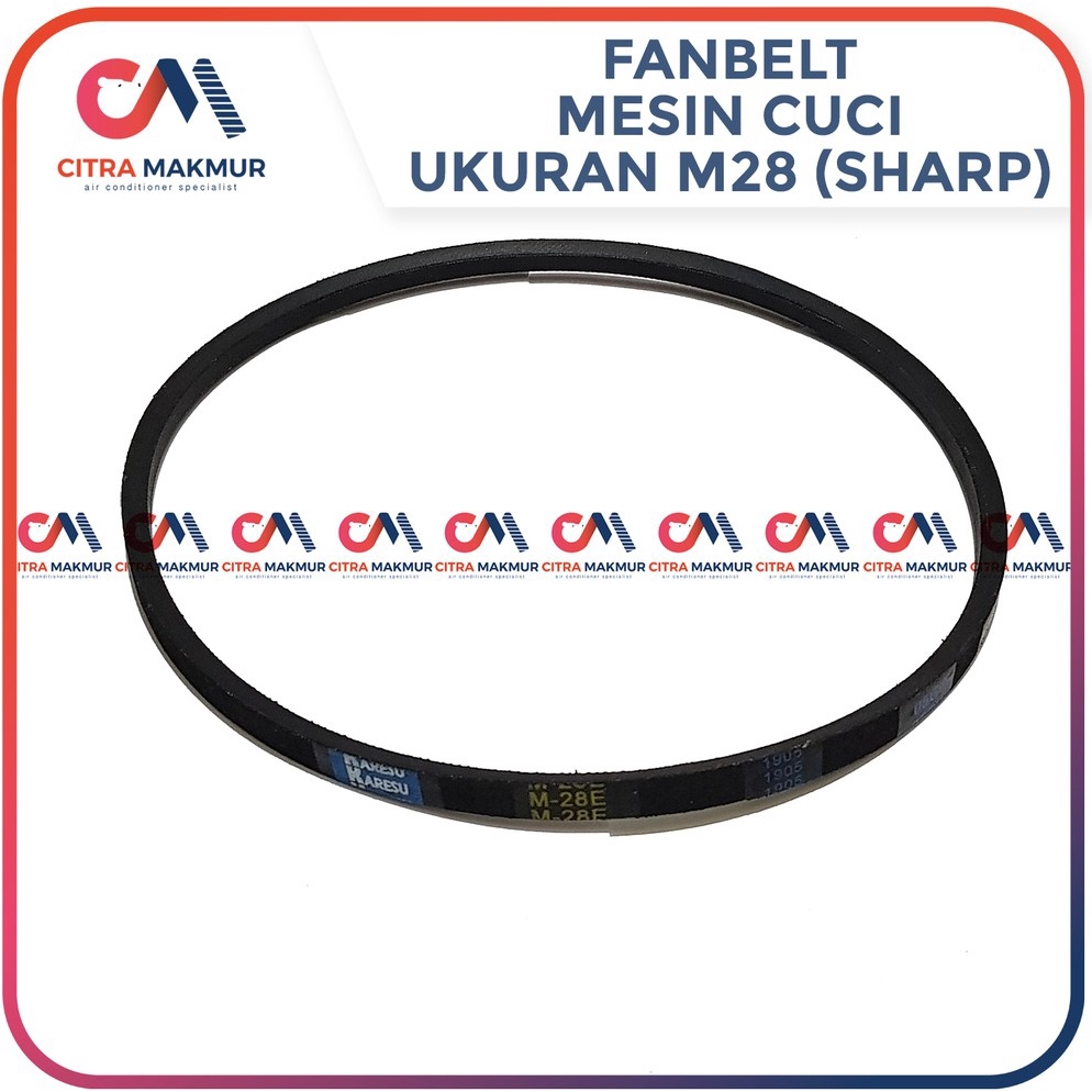 Terkini Vanbelt M28 Mesin Cuci Sharp Aqua matic magic Fan Belt Fanbelt M 28 FJE