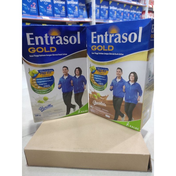 

Entrasol Gold Vanila,Coklat 580gr