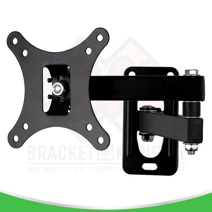 Bracket tv monitor swivel 10-26 inch Braket Monitor Dinding Swivel