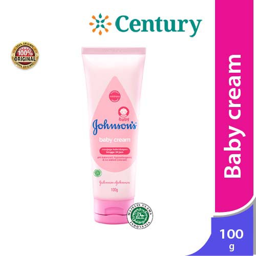 Johnson’s Cream 100g / Pelembab Bayi / Kulit Kering Bayi / Ruam Popok / Iritasi