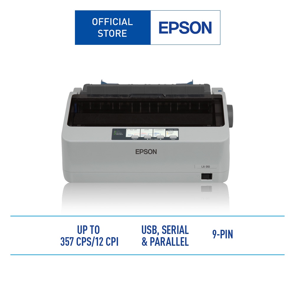Epson Printer LX-310 Dot Matrix printer 9 Pin