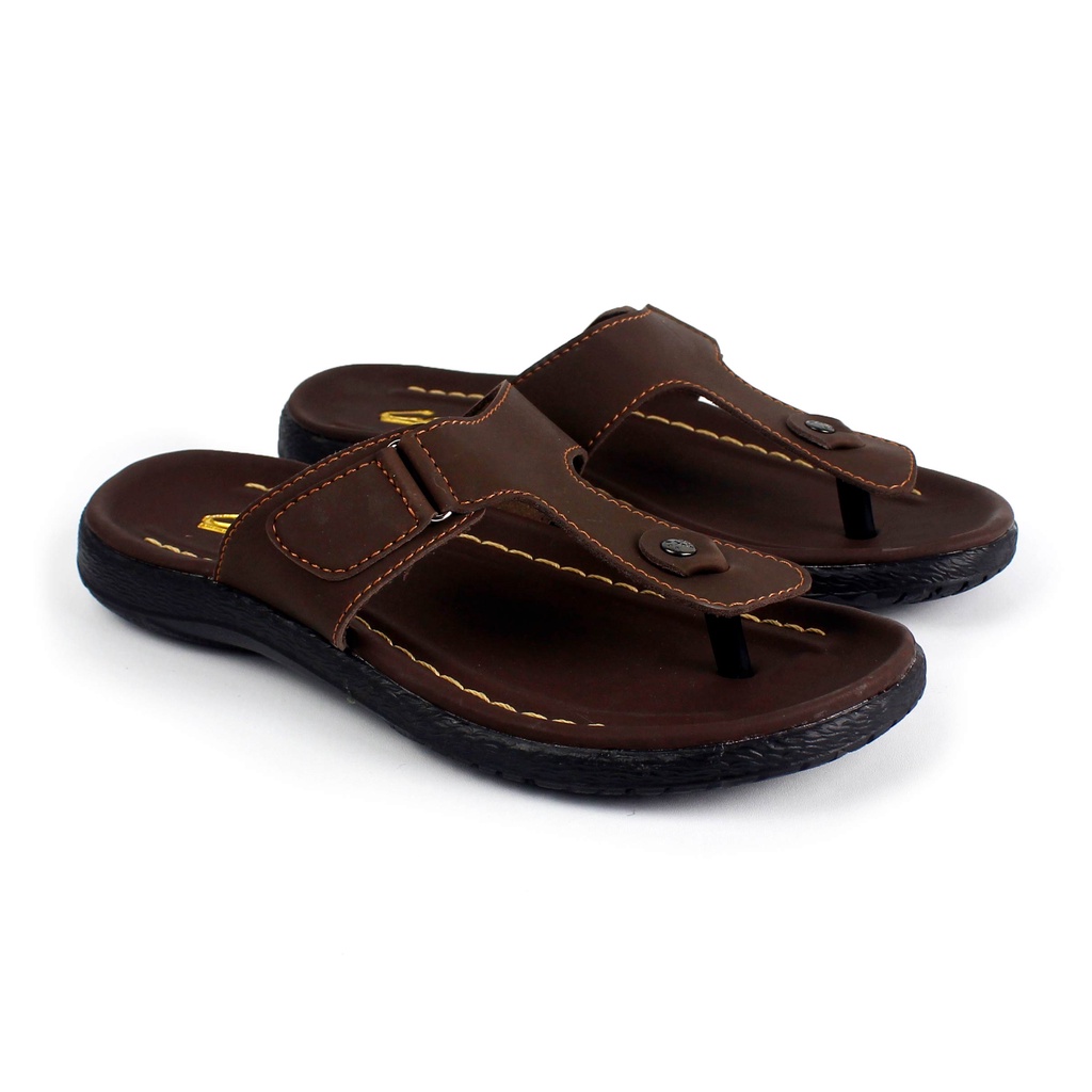 Sandal Kulit Pria Model Casual Terbaru CV 02