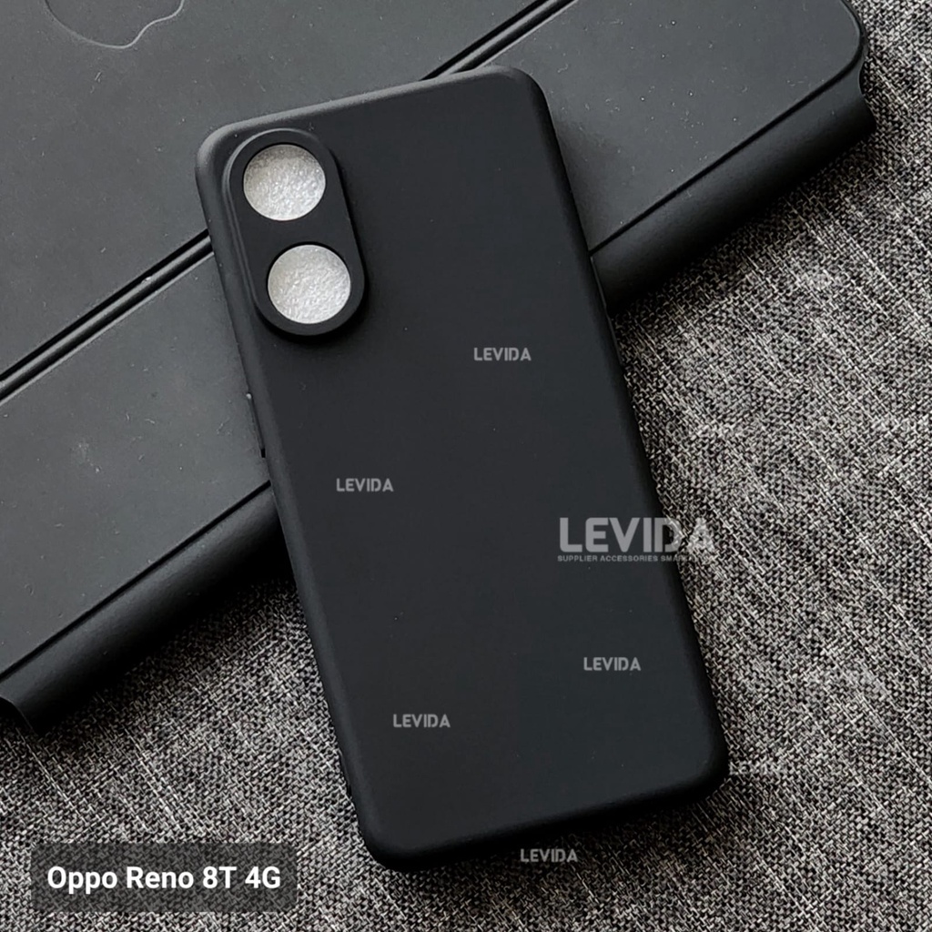 Oppo Reno 8t 4g Oppo Reno 8t 5g Macaron Black Slim Matte Oppo Reno 8t 4g Oppo Reno 8t 5g