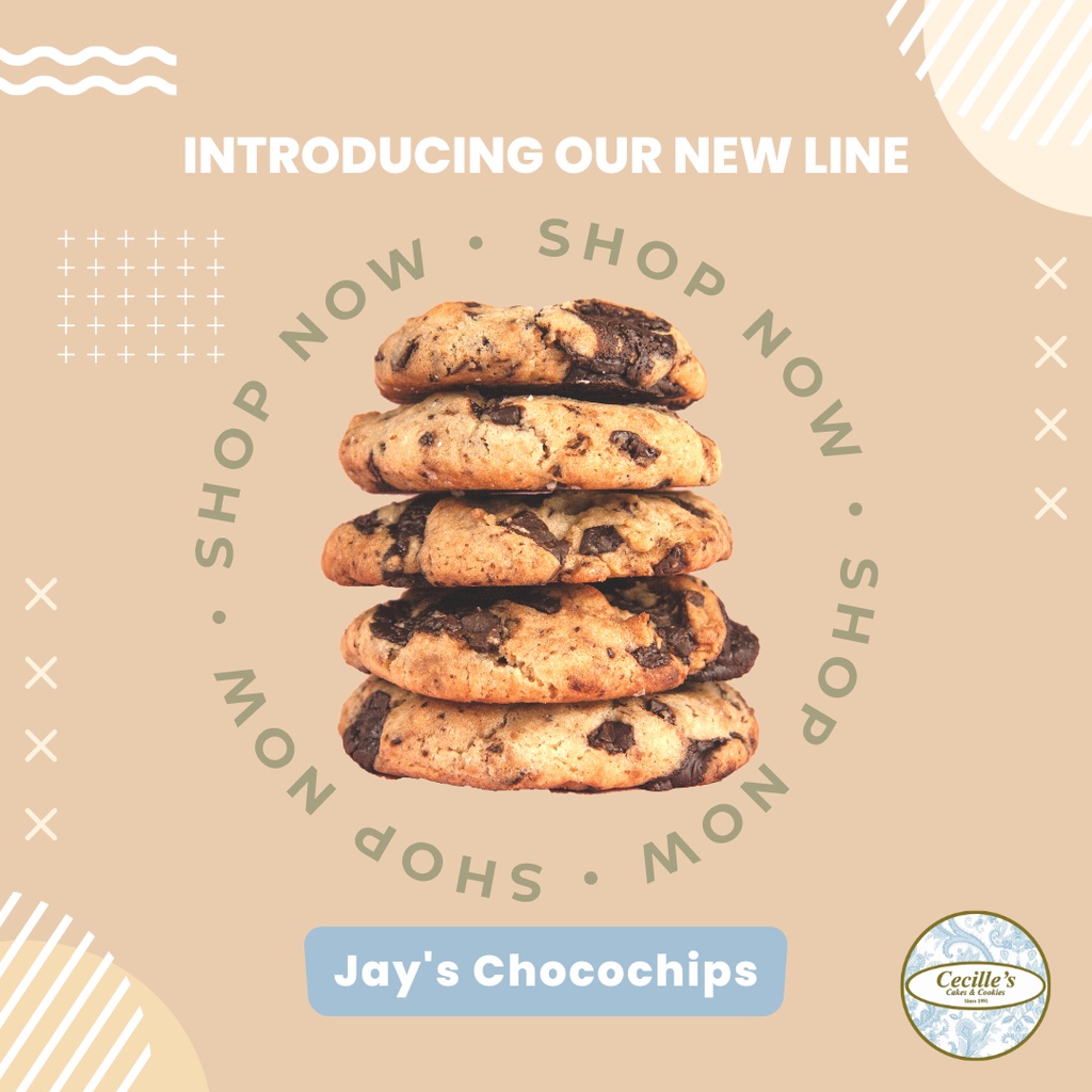 

Cecille's Cakes & Cookies - Jay's Chocochips