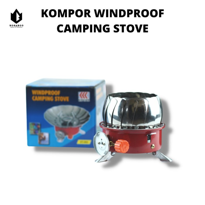 Kompor Camping Mini Anti Angin Portable - Kompor Gas Mini Anti Angin