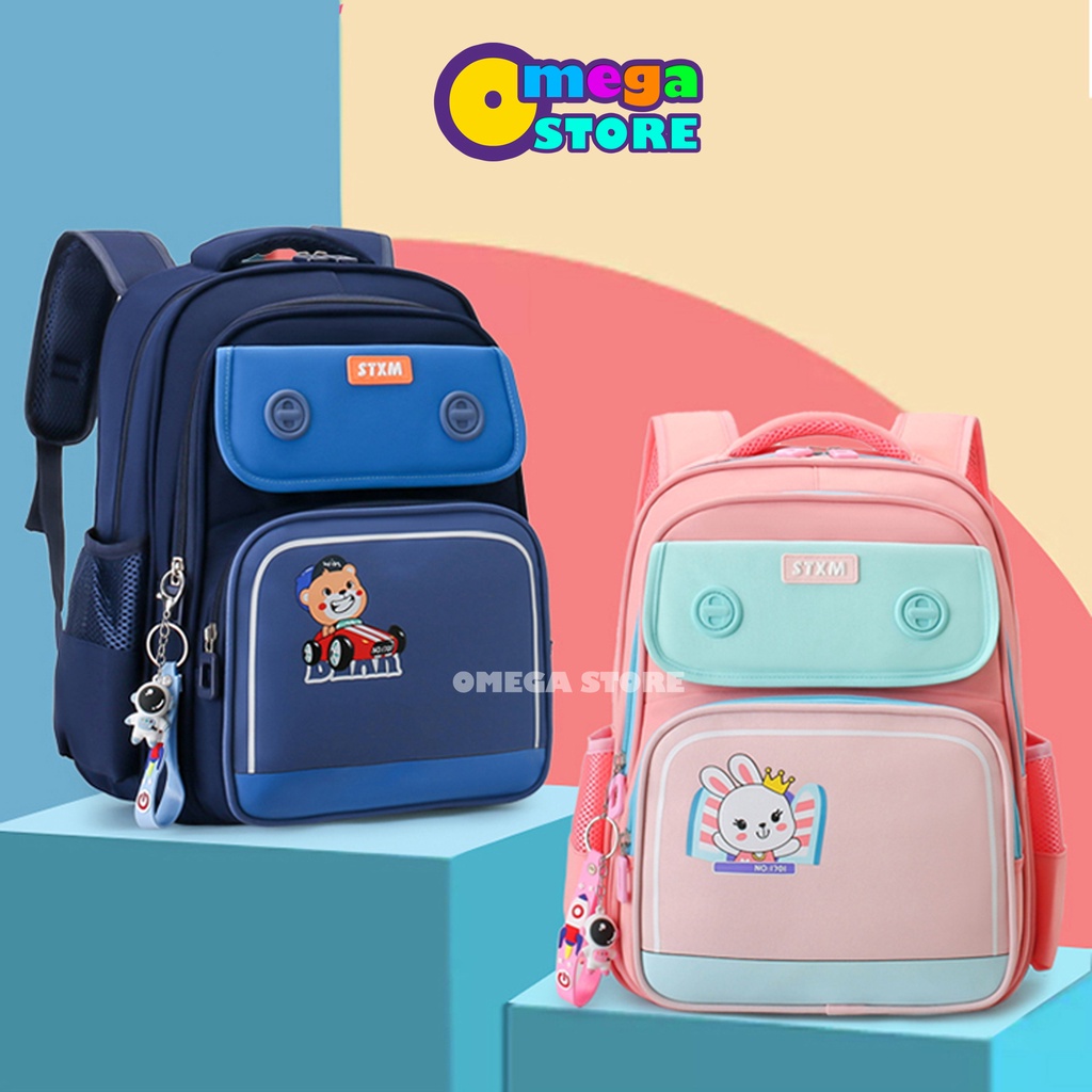 [O&amp;S] Tas Ransel Anak Sekolah Unisex Tas Punggung Karakter Lucu Backpack Remaja Tas Laptop-OS290