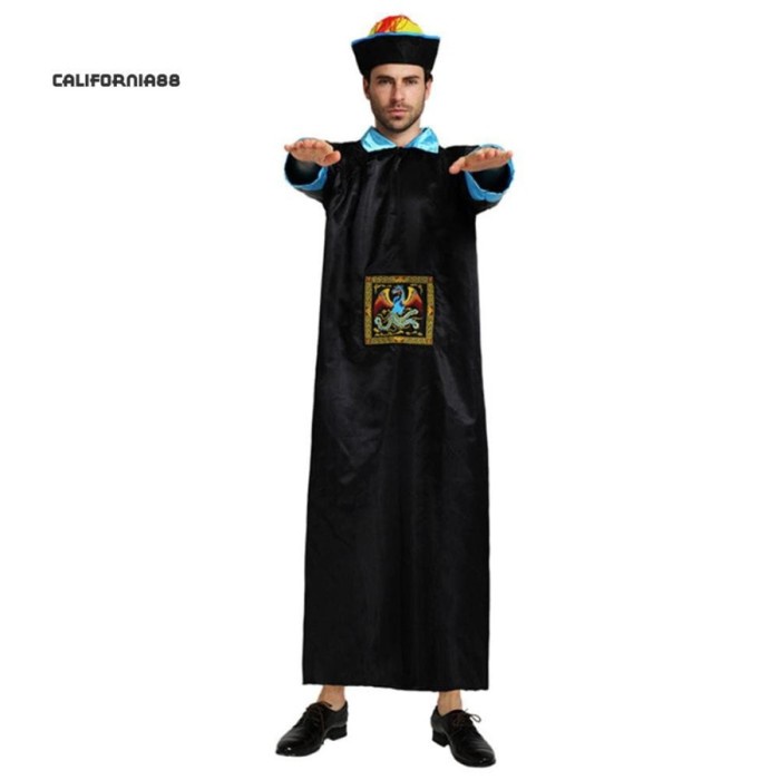 kostum vampir cina chineese vampire dewasa aksesoris lengkap halloween