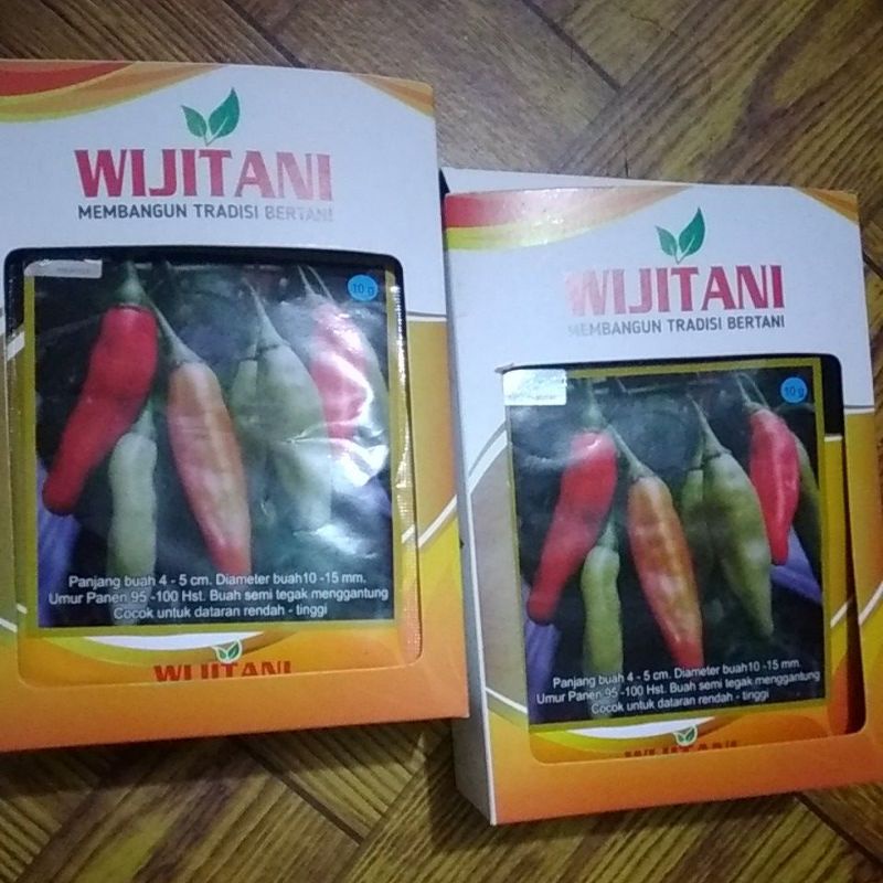 Benih Cabe Rawit Kaliber cabai kaliber 10 Gr kemasan pabrik original