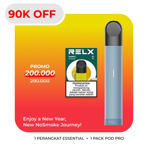 RELX Bundle Essential Steel Blue &amp; Pod