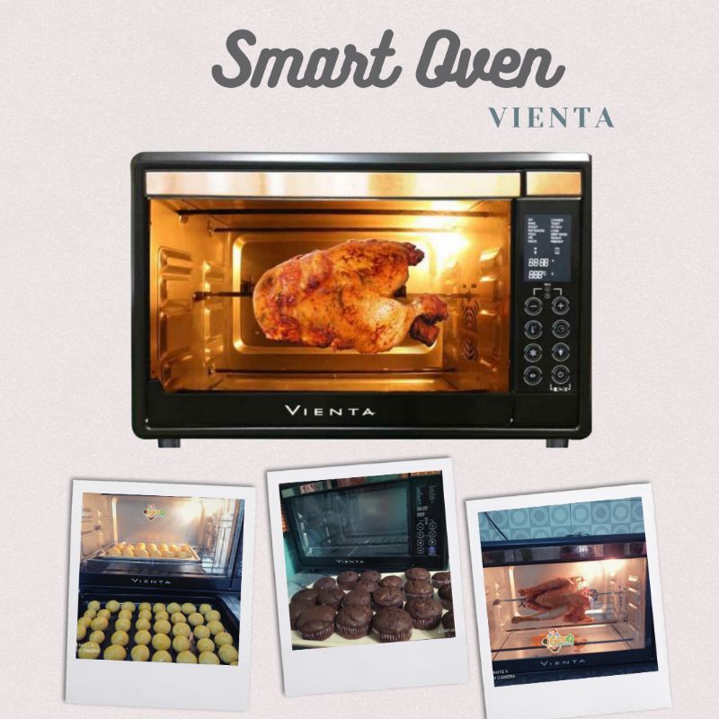 Ready ✅✅ Smart Oven Vienta Oven Listrik Microwave 30L (Liter)