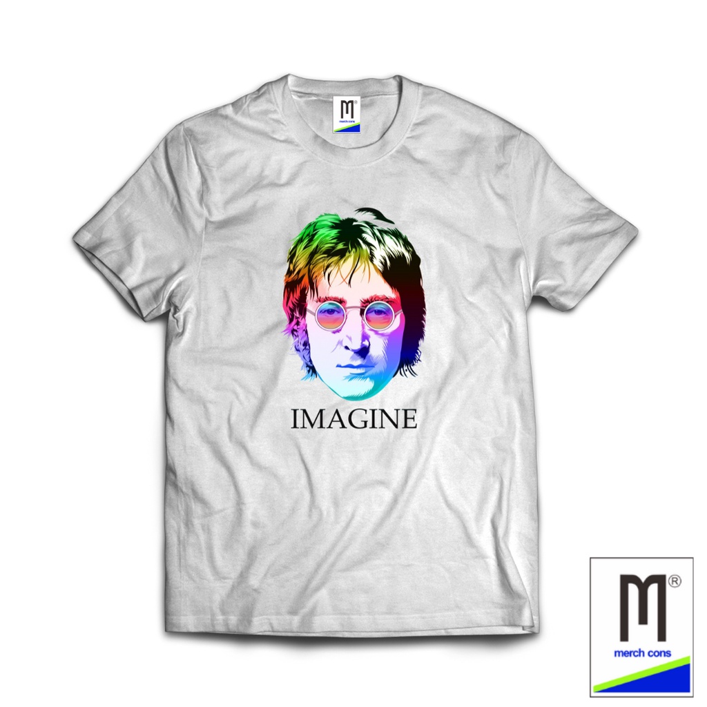 KAOS BAND IMAGINE TAG MERCHCONS SIZE LUAR / KAOS MUSIK DISTRO