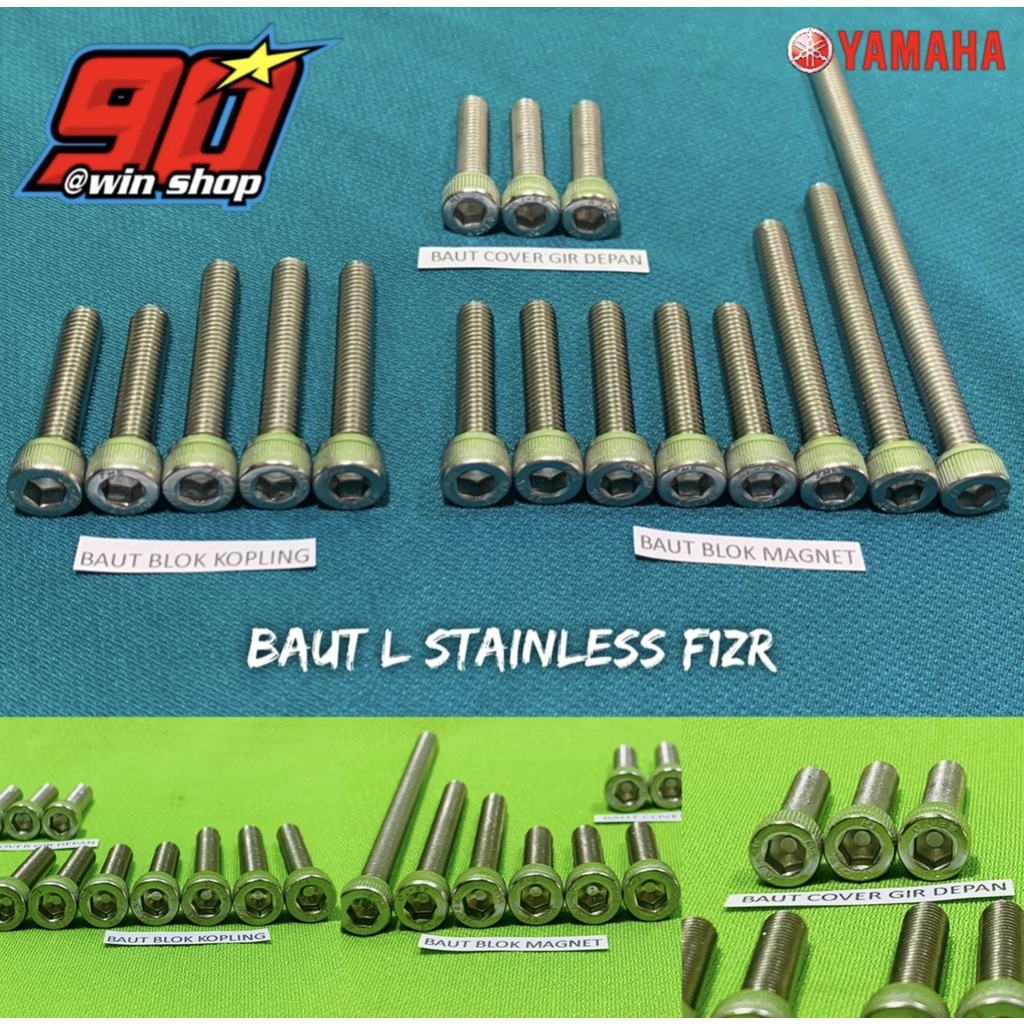 Baut blok mesin bak mesin Fiz r F1Z R Fizr F1ZR Alfa Sigma bak magnet bak kopling satu set assy