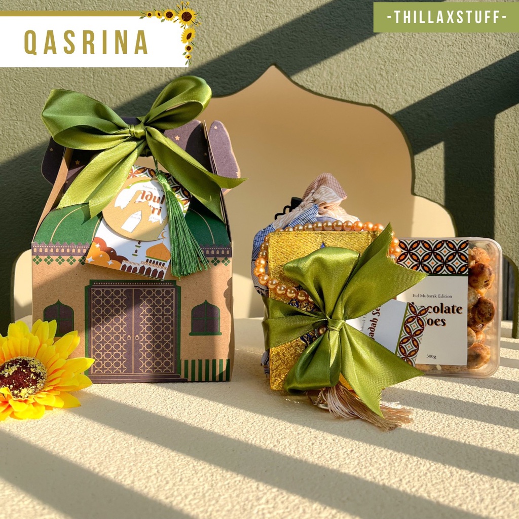 [ QASRINA ] HAMPERS IDUL ADHA LEBARAN EID ADHA EID MUBARAK RAMADAN GIFT BOX IDUL FITRI HADIAH IDUL FITRI  KADO ALAT SHOLAT PAKET LENGKAP MURAH SOUVENIR IDU FITRI PERLENGKAPAN SHOLAT KADO IDUL ADHA KADO SHOLAT