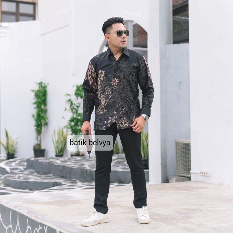 PROMO 10 MOTIF / FULL FURING / Baju batik pria lengan panjang slimfit kasual premiun modern motif / Full furing baju batik / kemeja batik pria lengan panjang murah / BATIK solo sragenan / batik widya kusuma / batik cahaya sari / batik nderbolo / batik av