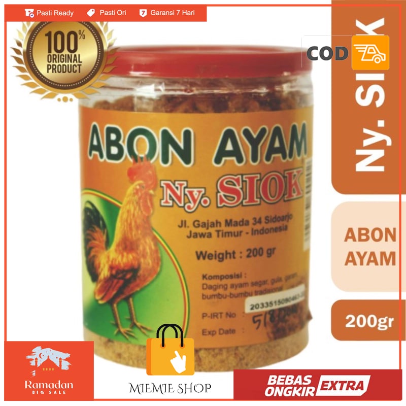 

Abon Ayam Ny Siok Mur En