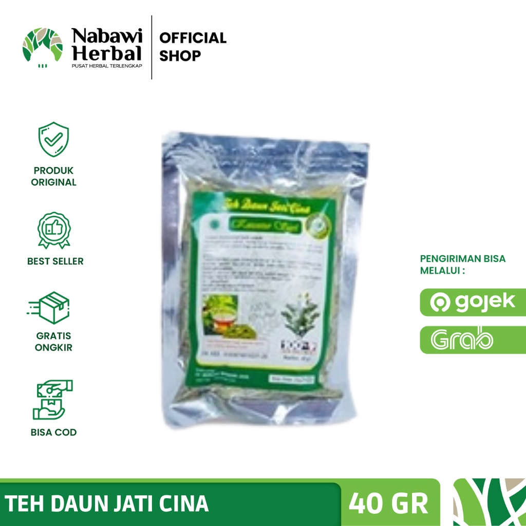 

Teh Daun Jati Cina Curah Kencono Sari 40 gr