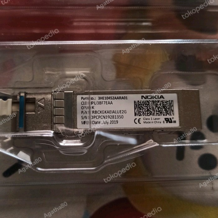 Terlaris Sfp+ Bidi Nokia 10G 40Km