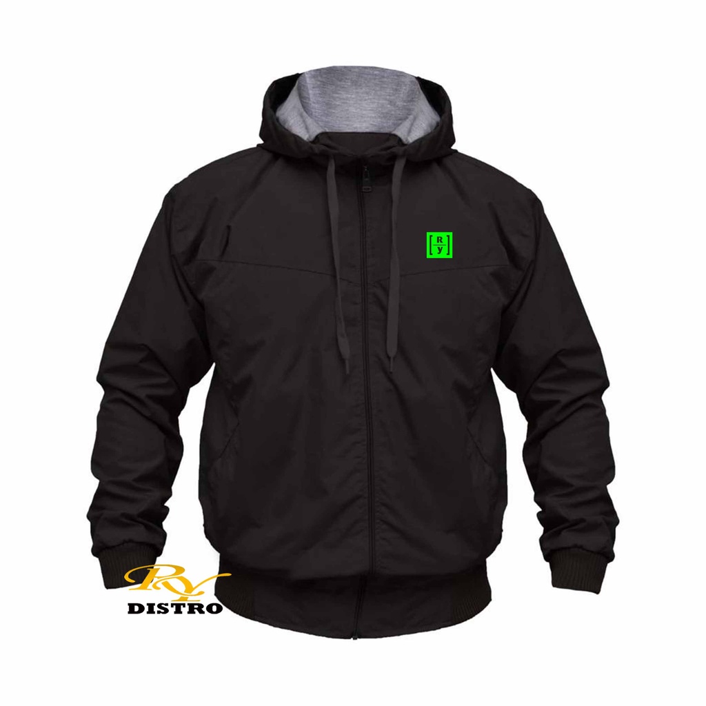 Starlight Distro - Jaket Bomber Parasut Motif Luar Dalam Keren Jaket Bomber Waterproof  Ry Stabilo