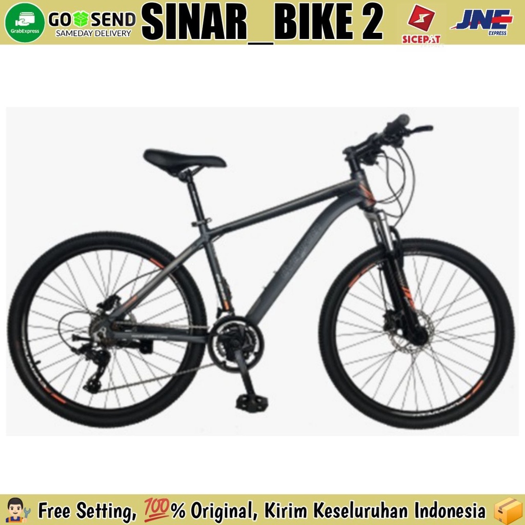 Sepeda Gunung MTB EVERGREEN BLAZE 686 Uk 26 REM HIDROLIK ALLOY