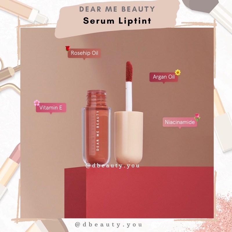 DEAR ME BEAUTY Serum Lip Tint ORIGINAL 3 ML BPOM