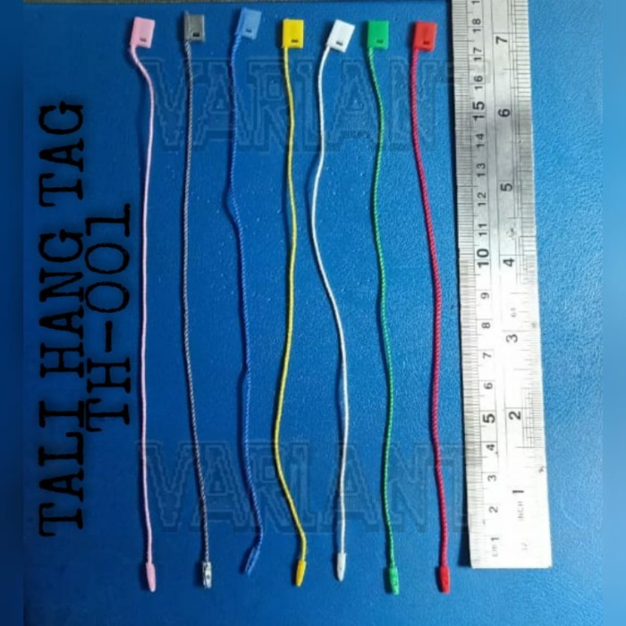 

TALI HANG TAG STRING ROPE PIN GANTUNGAN MEREK LABEL (WARNA)