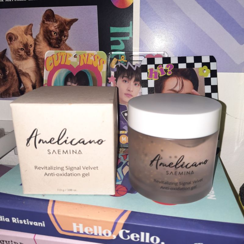 [preloved] AMELICANO X SAEMINA : Revitalizing signal velvet anti-oxidan gel
