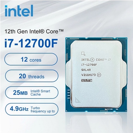 Intel Core i7-12700F - LGA 1700