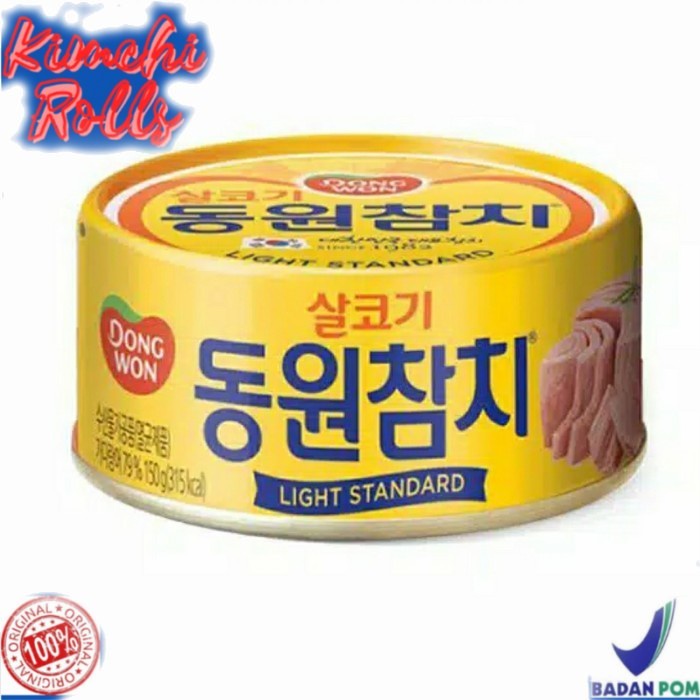 

DONGWON TUNA LIGHT STANDART 250 GRAM