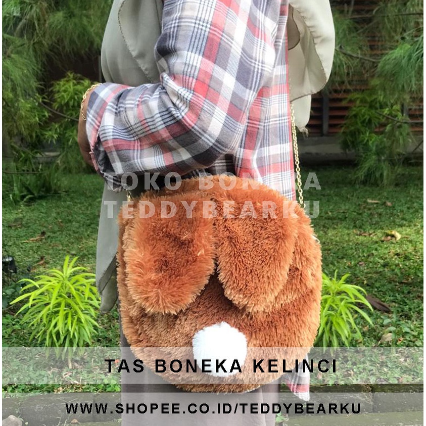 IMPORT! TAS BONEKA KELINCI BACKPACK RANSEL SERUT PIKABOY KOREA