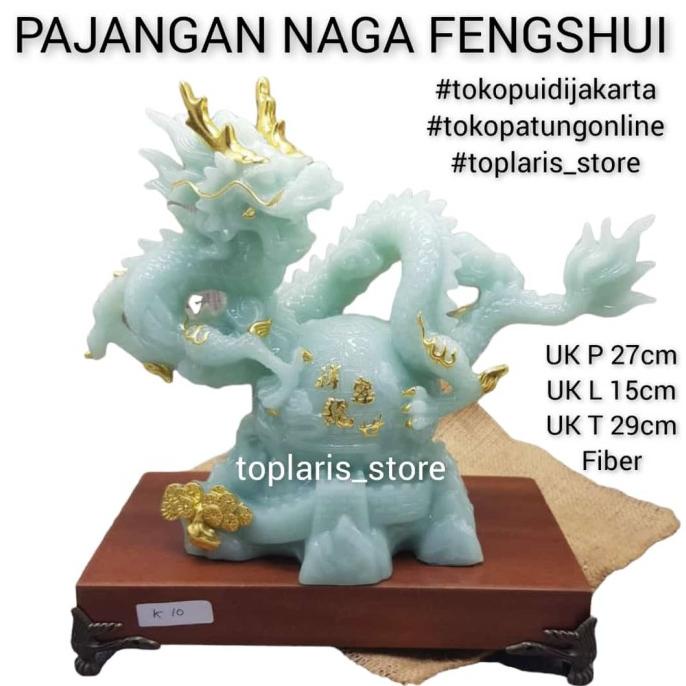 Patung Pajangan Naga Fengshui Fiber