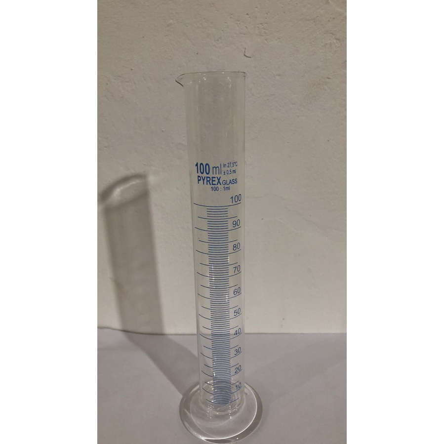 Gelas Ukur Pyrex 100ml / measuring silinder