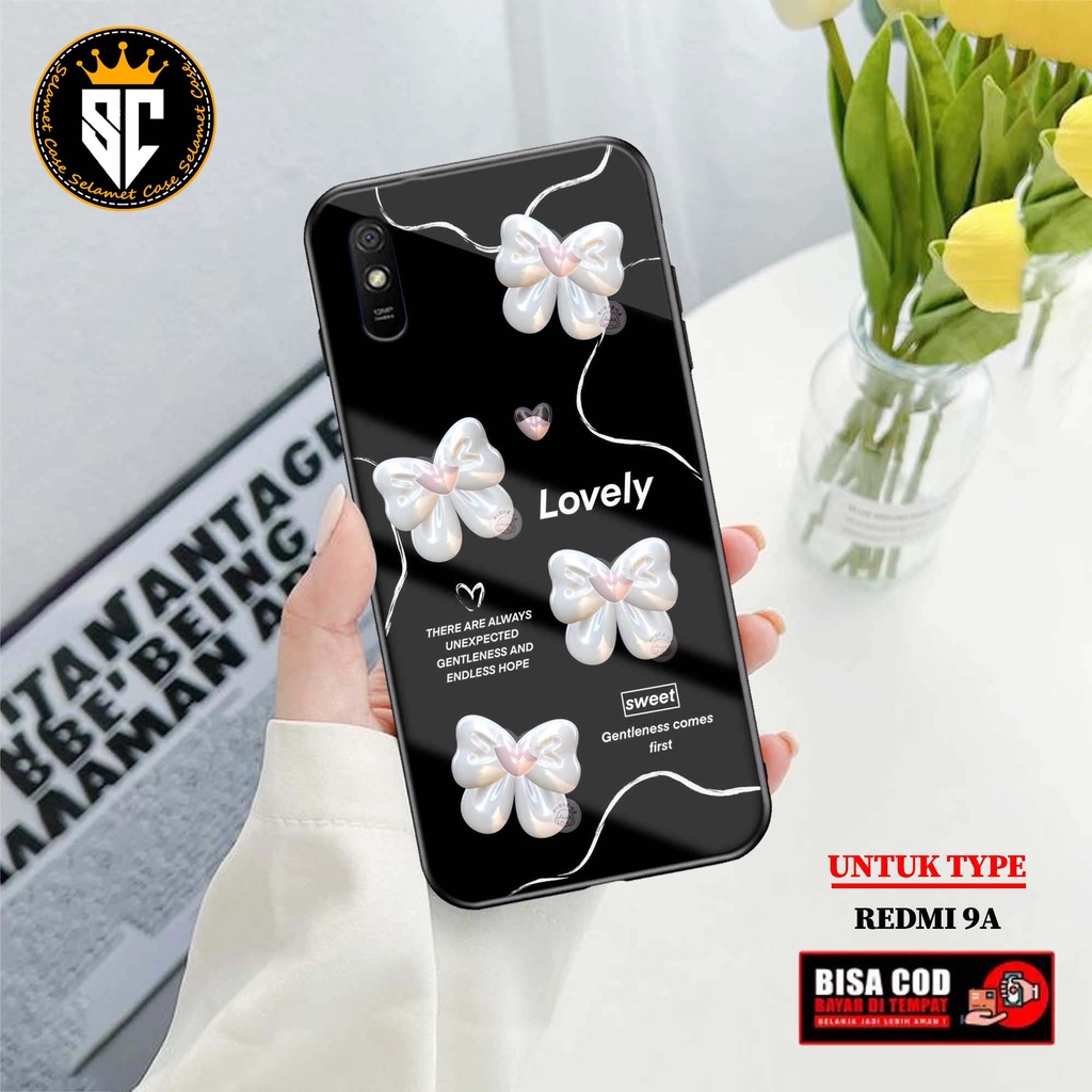 Case Xiaomi Redmi 9A Casing Xiaomi Redmi 9A Selamet Case [STKER] Softcase Glass - Hardcase Glossy - 