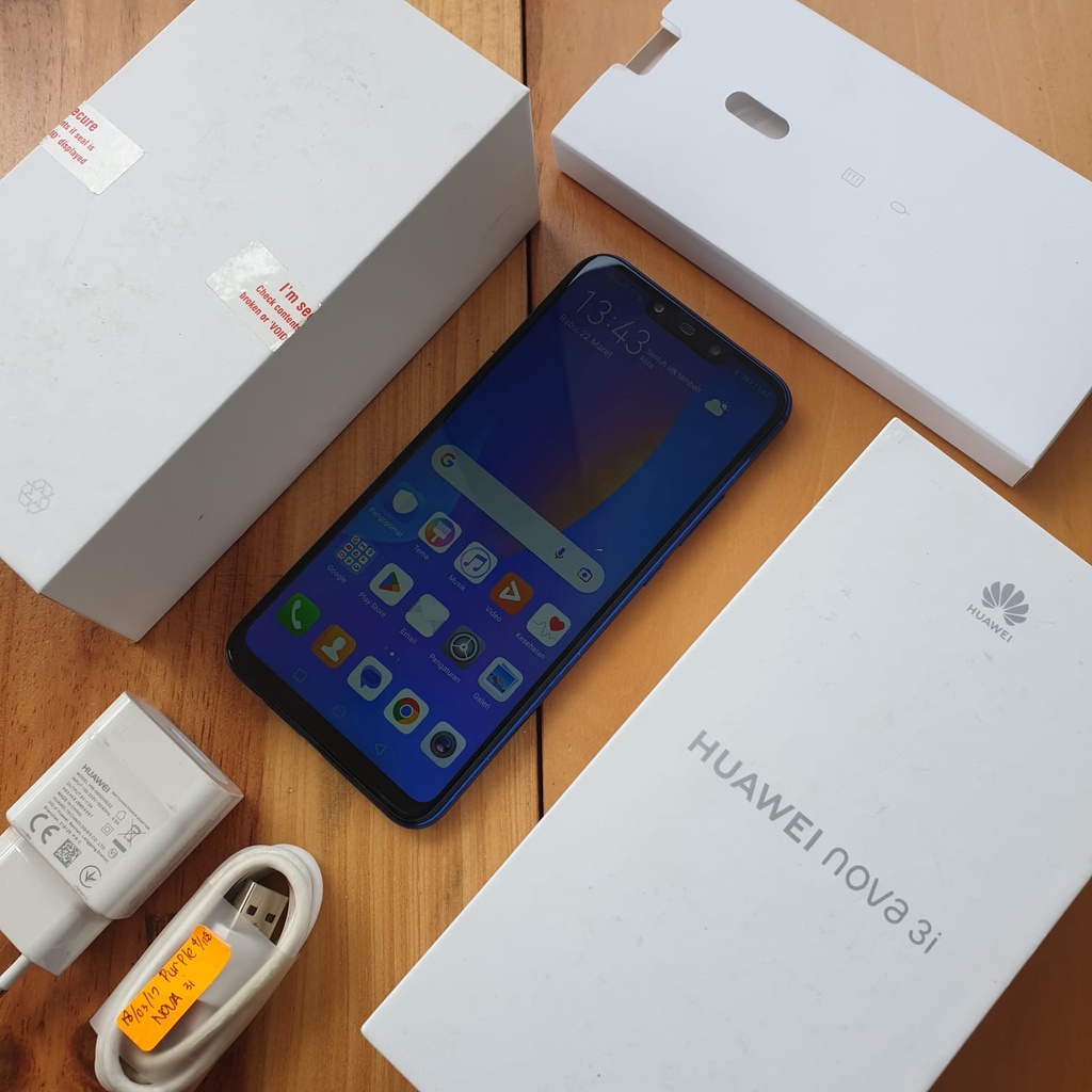 HUAWEI NOVA 3i SECOND 4/128GB HANDPHONE SECOND HP SEKEN HP BEKAS HP MURAH