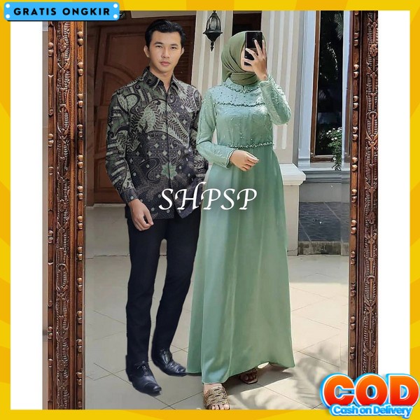 Baju Kopel Remaja Modern Set Muslim Buju Copel Pasangan Kekinian Murah Seragam Kapel Muslim Games Ko