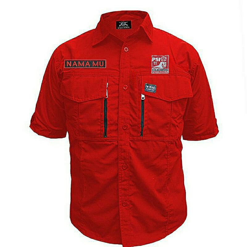 KEMEJA PSI - KEMEJA W-TAC MERAH PSI