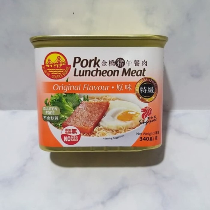 

HAM LUNCHEON GOLDEN BRIDGE SINGAPORE ( ORIGINAL) NO MSG GLUTEN FREE
