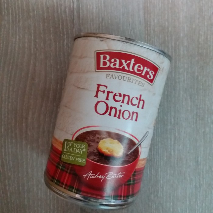 

BAXTERS FRENCH ONION GLUTEN FREE VEG SOUP CAMPBELLS UK SINGAPORE