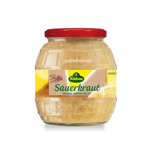 

KUHNE BARREL SAUERKRAUT 850 GR / ASINAN KOL PUTIH / FERMENTED CABBAGE