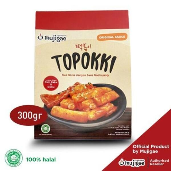 

PAKET ISI 3 - MUJIGAE TOPOKKI 300 GR / TEOKBOKKI INSTAN / TOKPOKI