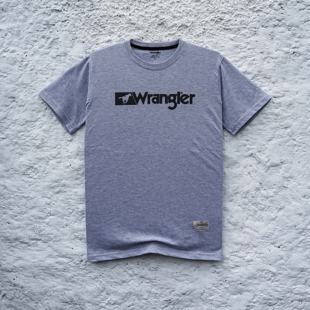 Kaos Wrangler - Kaos Pria Emboss