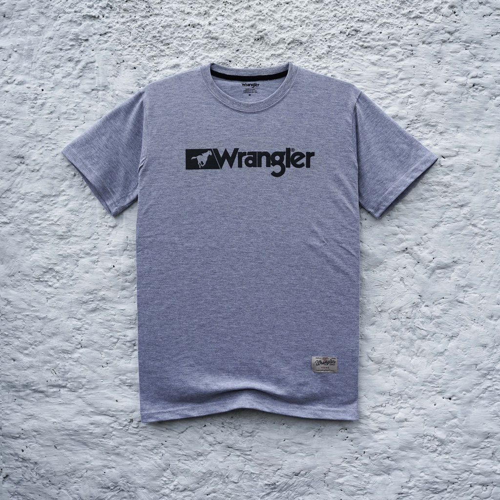 Kaos Wrangler - Kaos Pria Emboss