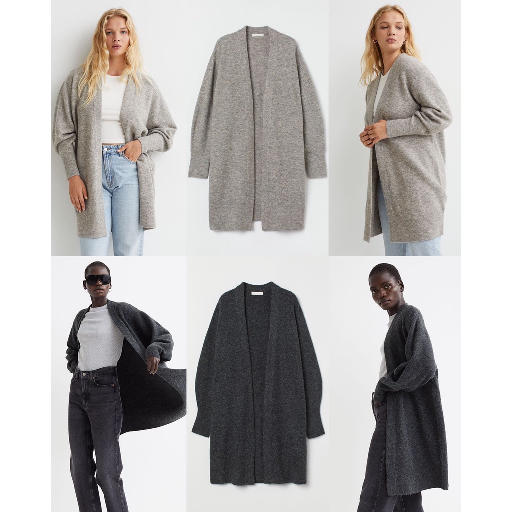 H&amp;M Long Oversized Cardigan